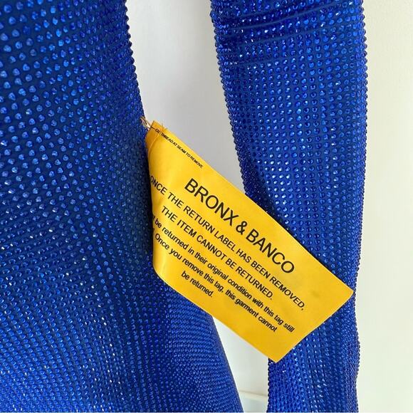 NWT!!! Bronx and Banco Margaux Diamante Gown size 6 US Authentic - Picture 5 of 13